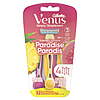 Gillette Venus Simply3 Dragonfruit Women's Disposable Razors, 4 Count