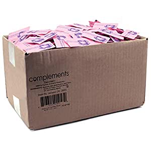 Complements Zero Calorie Saccharin Pink Sweetener Packets, 2000 Count (like Sweet n Low) $13.30 shipped S&S a/40% off Q and Prime or at $25