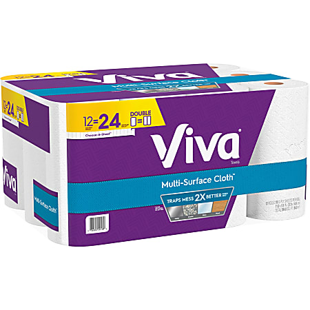 Office Depot: Get 20-25% back in rewards BONUS on Clorox Wipes, Cottonelle 12 Mega (=48) $9, Viva Paper Towels 12 Double $15 with promo code/free store pick up