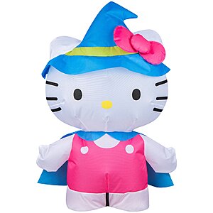 2-ft Hello Kitty as Witch Airdorable Outdoor Halloween Decoration $8.49 Lowes pick up (stock by store will vary) also Bluey Skeleton same price
