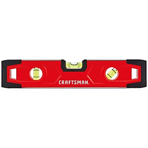9" CRAFTSMAN Magnetic Torpedo Level $7 