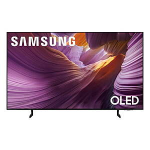 SAMSUNG 65&rdquo; Class S85FD Series 4K OLED Smart TV w/ 5 year Allstate Protection, $998 plus get $100 Sams Cash, live May 1