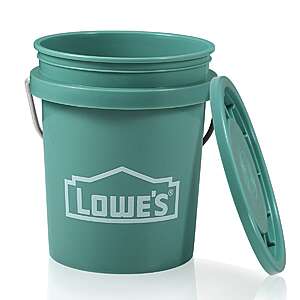 LOWES 0.4 Quart Teal Mini-Buckets $1.98 Free Pick Up