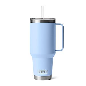YETI Rambler 42 oz Tumbler in many color options, Handle and Straw Lid, Travel Mug Water Tumbler, Vacuum Insulated Cup with Handle, Stainless $31.50 Amazon