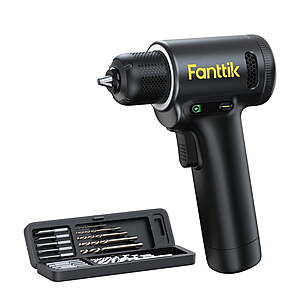 Starts 6/10 Fanttik Cordless Electric Drill with Brushless Motor & Dual Screen  $54.99 Sams Club