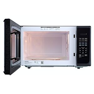 Starts 6/14, FS TARGET $69.99 BLACK+DECKER 1.1 cu ft 1000W Microwave Oven - Stainless Steel Black: Countertop, Child Lock, 6 One-Touch Settings