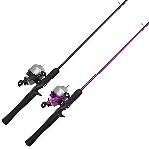 2-Pc Zebco 33 Spincast 5-ft 6" Fishing Reel / Rod Combo $48.75 + Free S&H