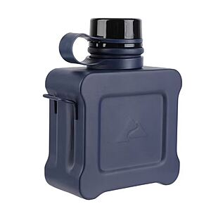 $20 FS Walmart+ or Pick Up Ozark Trail 25oz Single-Wall Stainless Steel Canteen Water Bottle, 3 color options, Leak-Resistant, BPA-Free