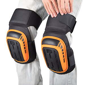 $15.38 FS WALMART+ by CshidWorld: Construction Knee Pads for Men and Women, Ankle Support Knee Pads Tools, Heavy Duty Anti-Slip Cap, Adjustable Straps,