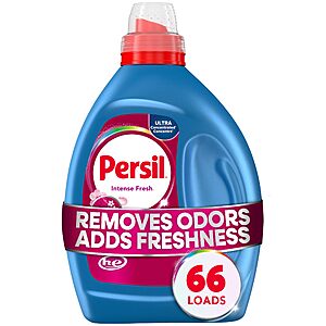 $32.47 S&S Clip Q/PROMO 4 x Persil Intense Fresh Liquid Laundry Detergent, 66 Loads, 50 Fl Oz | Deep Clean & Care AMZ + moire