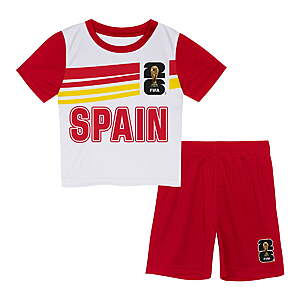 FIFA World Cup 2026 Youth Toddler Spain FIFA 26 2-piece Soccer Kit Set  $7.92 FS WALMART+ sizes 2-4T