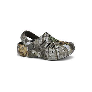 $3.44 FS WALMART+ Rugged Shark Little & Big Boys Camo EVA Clog  sizes KIDS 1-6 and 13
