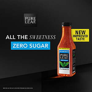 WALMART $3.47, get $1.25 Walmart Cash Limit 5 Pure Leaf Zero Sugar Real Brewed Tea Sweet 64 Fl Oz  (Pick up or part of $35 delivery order0 with PLUS)