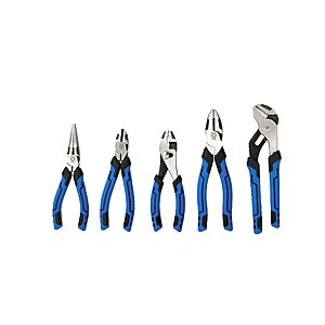 $15 LOWES Kobalt Assorted pliers 5 -Piece