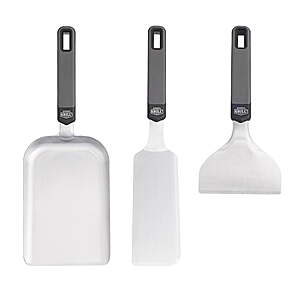 $11.96 FS WALMART+ or PU where available: Expert Grill 3-Piece Stainless Steel Barbecue Griddle Tool Set