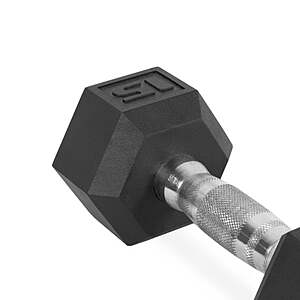 $7.44 FS WALMART+ CAP Barbell, 5lb Rubber Hex Dumbbell, Single + Many Other Options
