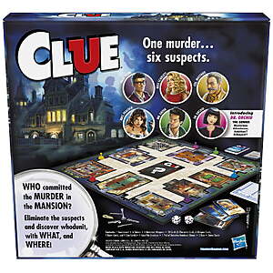 $9.97 FS Walmart+ Colonel Mustard and a Rope! CLUE CLASSIC Board Game