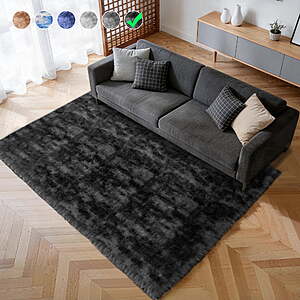 $19.98 FS Walmart+ by seller: Cozydesg 4ftx6ft Large Area Rugs, Living Room Bedroom, (color choices) + more