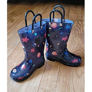 $17 AMAZON Girls  DREAM PAIRS Kids Waterproof Rain Boots Lightweight,Non-Slip Outsole, (5 Toddler to 6 Big Kid Sizes)