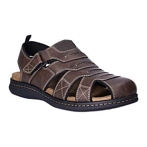 $8.10 FS Walmart+ or PU where available George Men's Comfort Closed Toe Sandals size 7-13