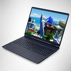 $1099 FS WALMART Alienware Aurora 16" WQXGA 120Hz Gaming Laptop, Intel Core 7-240H, NVIDIA RTX 5050, 16GB RAM, 512GB SSD, Windows 11, Blue, AC16250