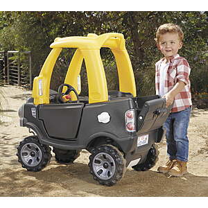 $66 FS WALMART: Little Tikes Cozy Truck Black Ride on Vehicle for Kids Aged 18 Months to 5 Years