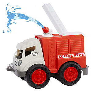 $9.72 FS Walmart+ or pick up Little Tikes Dirt Diggers Fire Rescue Truck, Toy Play Vehicle with Ladder & Water Hose,