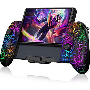 $36 FS Walmart Seller: Beboncool Switch Controller Grip,Hall Effect Joysticks, RGB & Programmable Buttons for Switch / Switch OLED (color choice)