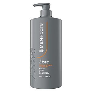 28-Oz Dove Men+Care Thick & Strong 2-In-1 Shampoo & Conditioner $6.65 w/ S&S
