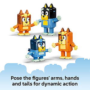 $56 get $12 Walmart Cash Lim 1 (FREE SHIP) LEGO Bluey Brick-Built Bluey Family - Building Toy for Girls & Boys, Ages 5+
