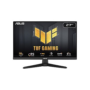 27" Asus TUF Gaming FHD IPS 144Hz LED Adaptive-Sync Gaming Monitor $110 + Free S&H