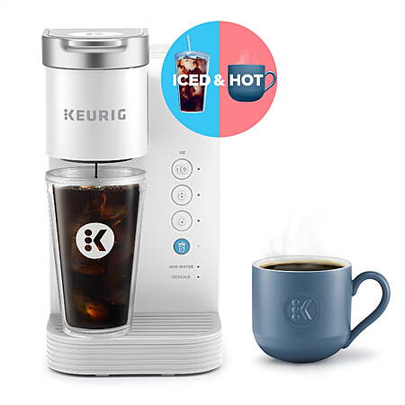 UPCOMING 11/13 7PM ET Plus, 11/14 all Walmart Customers: Keurig K-Iced Essentials Plus, Iced and Hot Single-Serve K-Cup Pod Coffee Maker,$45 FS
