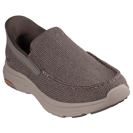 Skechers Men's USA Pollard Wilfred Dual Gore Moc Toe Slip-Ins Loafers (Taupe)  Most Popular Sizes in Reg and Wide Widths $36 FS AMAZON