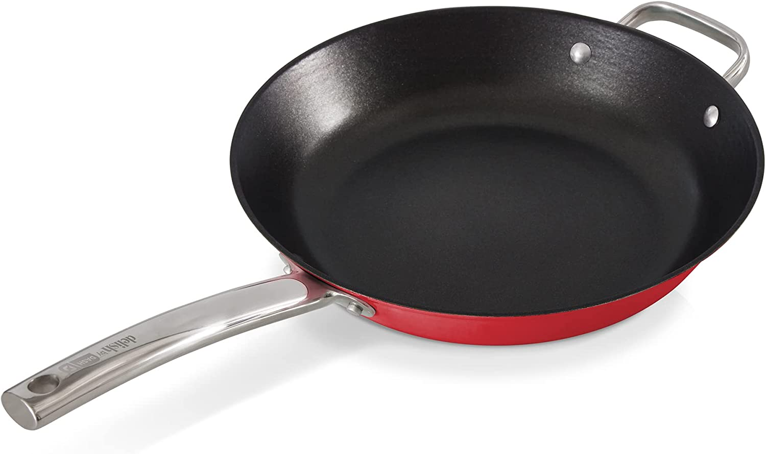 Delish by Dash: 8 Lightweight Cast Iron Pan for Pancakes, sauces