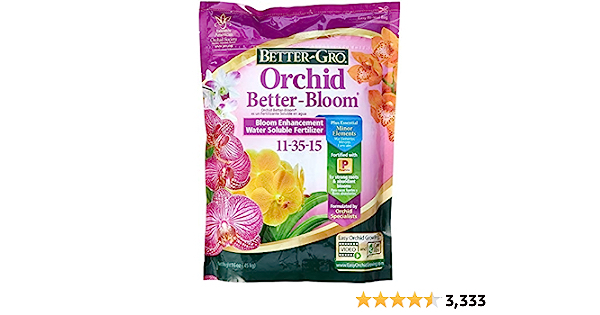 Sun Bulb Company 8305 Better Gro Orchid Plus Bloom Booster Fertilizer, 16-Ounce - $5.58