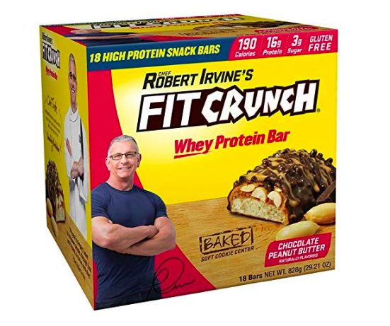 Chef Robert Irvine FitCrunch Protein Bar 18-Pack, $5 Off at Costco. In-Store/$11.99; Online/$14.49