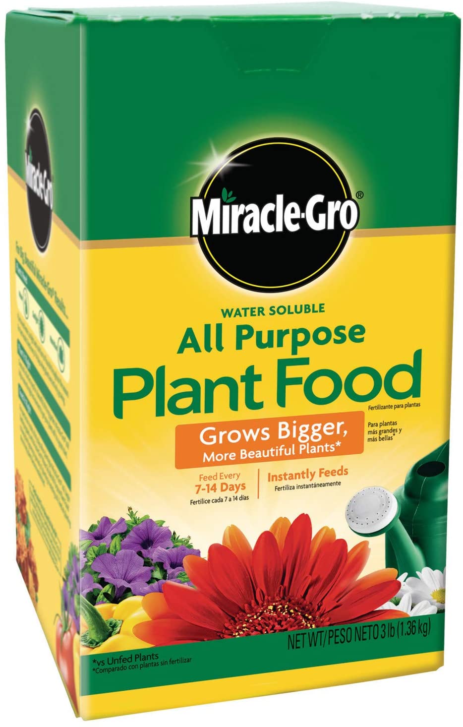 Prime Members: 3-lb. Miracle-Gro Water Soluble All Purpose Plant Food - $7.99 + More Lawn Care Products for up to 40% Off