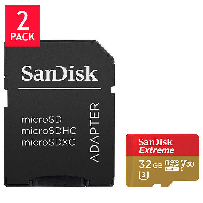 Sandisk Memory Card Sale Costco (MicroSD and SD Cards)