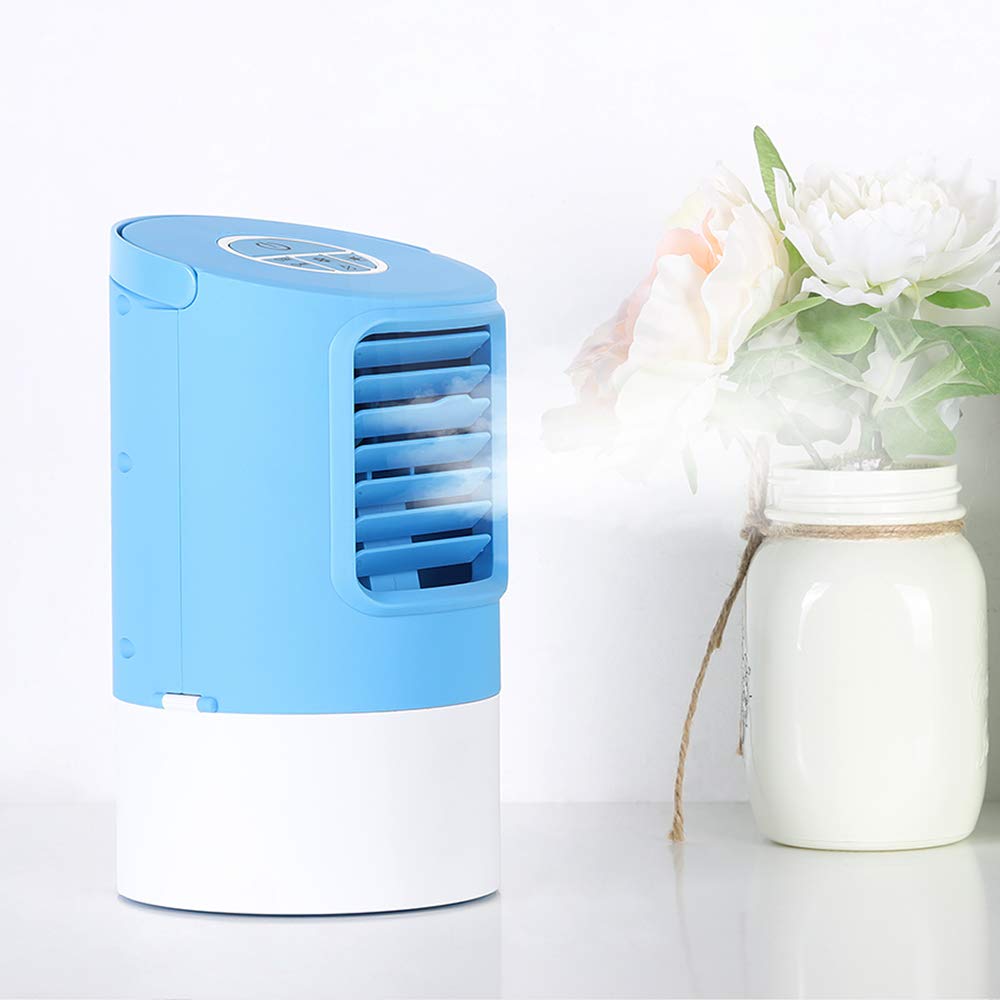 Mini Air Cooler Desktop Air Conditioner Fan $35.83