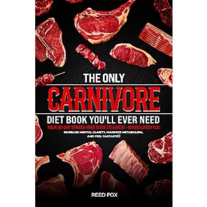 $  0.99 Carnivore Diet eBook by Reed Fox