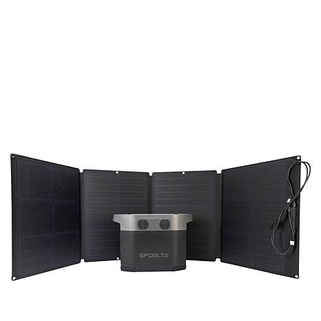 EcoFlow Tech DELTA Mobile Power Station with Solar Panel - 9921438 | HSN $999