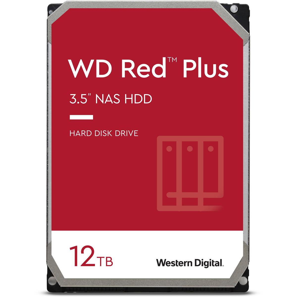 WD Red Plus NAS Hard Drive 6TB 5640rpm SATA - $89.99