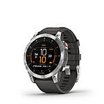 Garmin Epix Gen 2 Watch Color: Stainless Wristband: Slate – Silicone $379.99