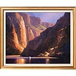 Canyon Deep by Charles Pabst - 48&quot;x36&quot; Framed Art, $62 shipped at Allposters.com
