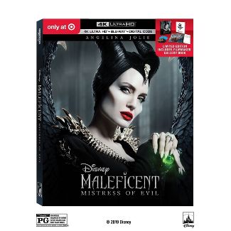 Maleficent: Mistress of Evil 4k UHD/Bluray/Digital Copy Target Exclusive Edition - $10.49 at Target B&M