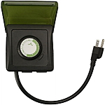 Woods 50012WD Outdoor 24-Hour Heavy Duty Mechanical Plug-In Timer, 2 Grounded Outlets - $3.00
