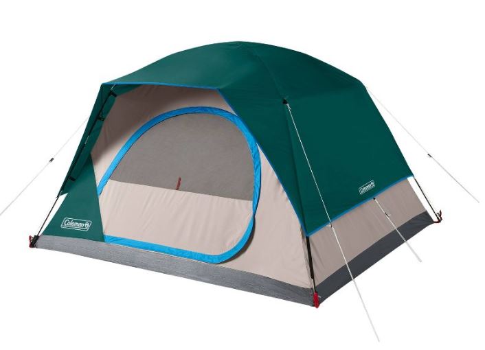 Coleman 4-Person Skydome Camping Tent, Evergreen $71.98