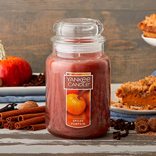 Yankee Candle Spiced Pumpkin Scented, Classic 22oz Large Jar Single Wick Candle $15.99 at Amazon