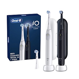 Oral-B iO Series 2 Complete Clean Rechargeable Electric Toothbrush 2 Pack $69.99