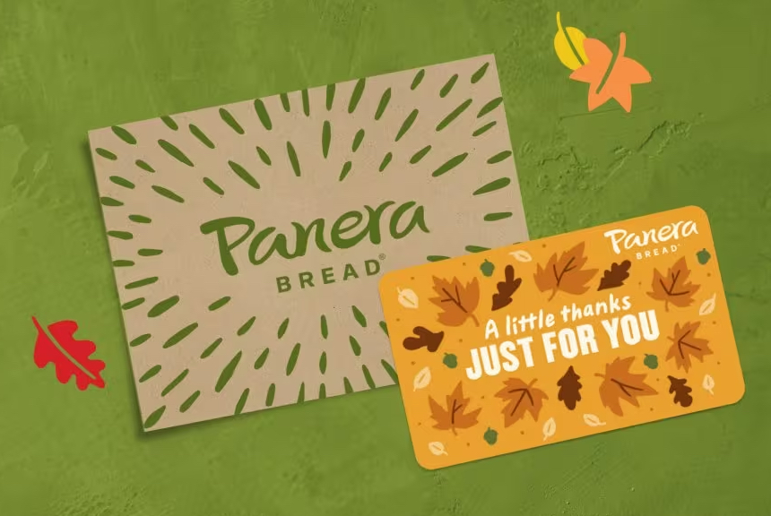 Panera Bread Gift Cards 20% Off